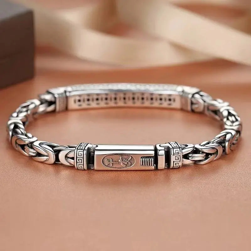 Fashion keel peace pattern braided bracelet - Blade & Thread