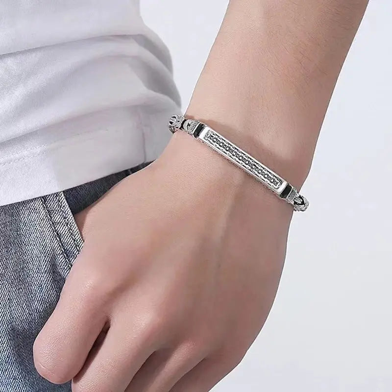 Fashion keel peace pattern braided bracelet - Blade & Thread