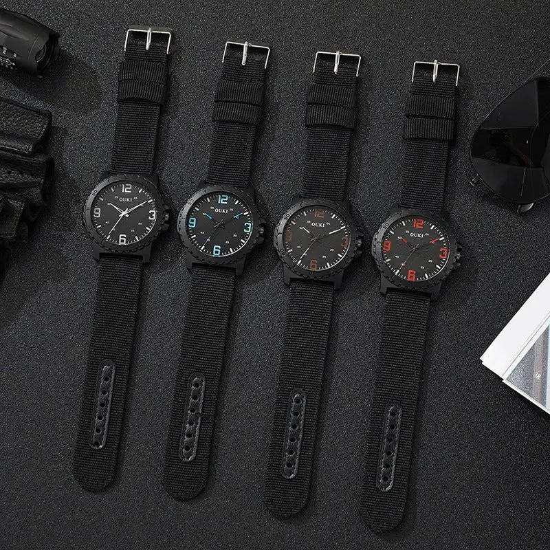 Fashionable digital men's watch, quartz watch - Blade & Thread