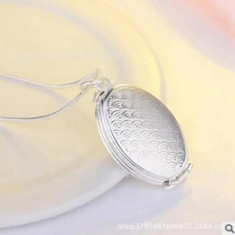 Fish Scale Photo Box Necklace Four Picture Pendant Necklace - Blade & Thread