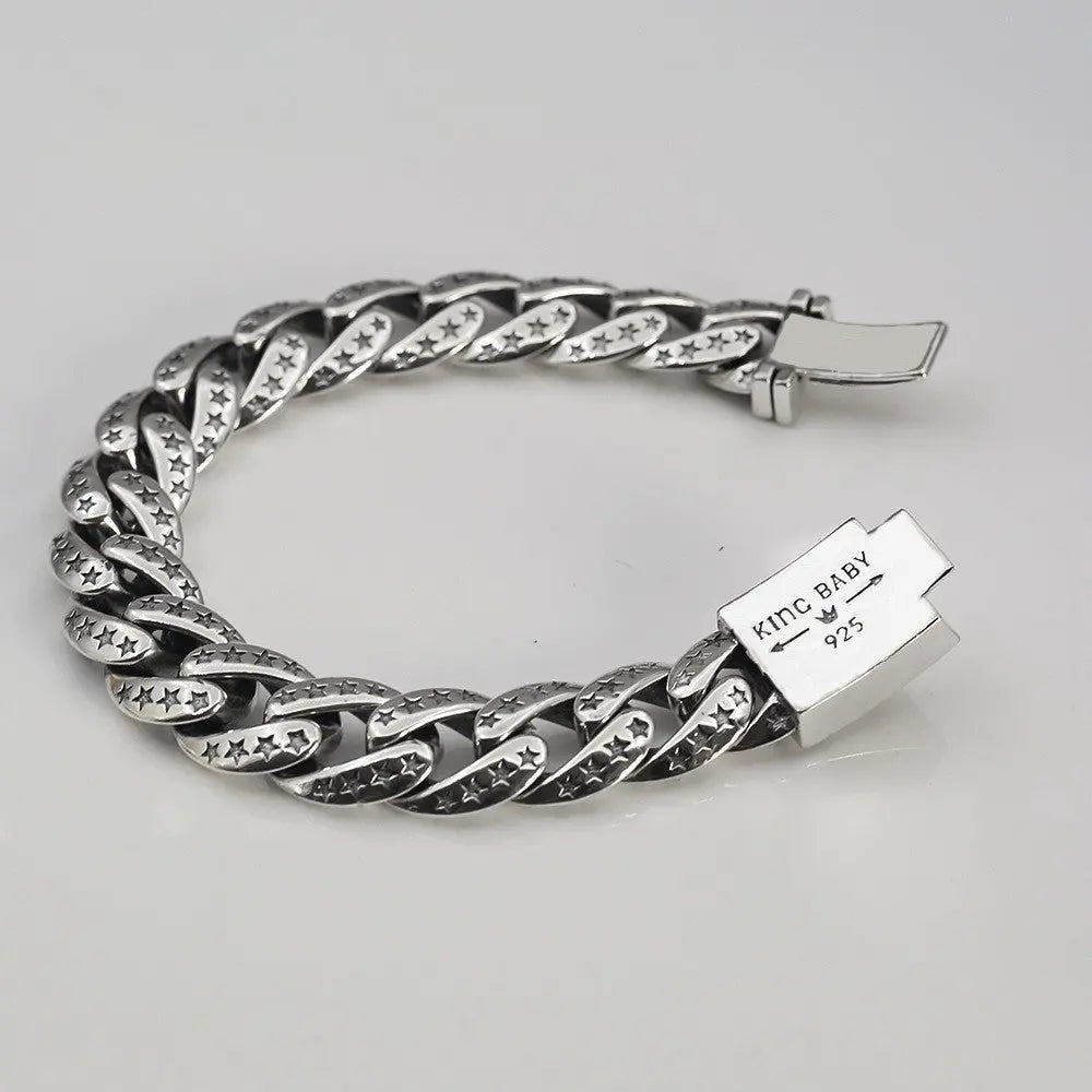 Five-star pattern bracelet - Blade & Thread