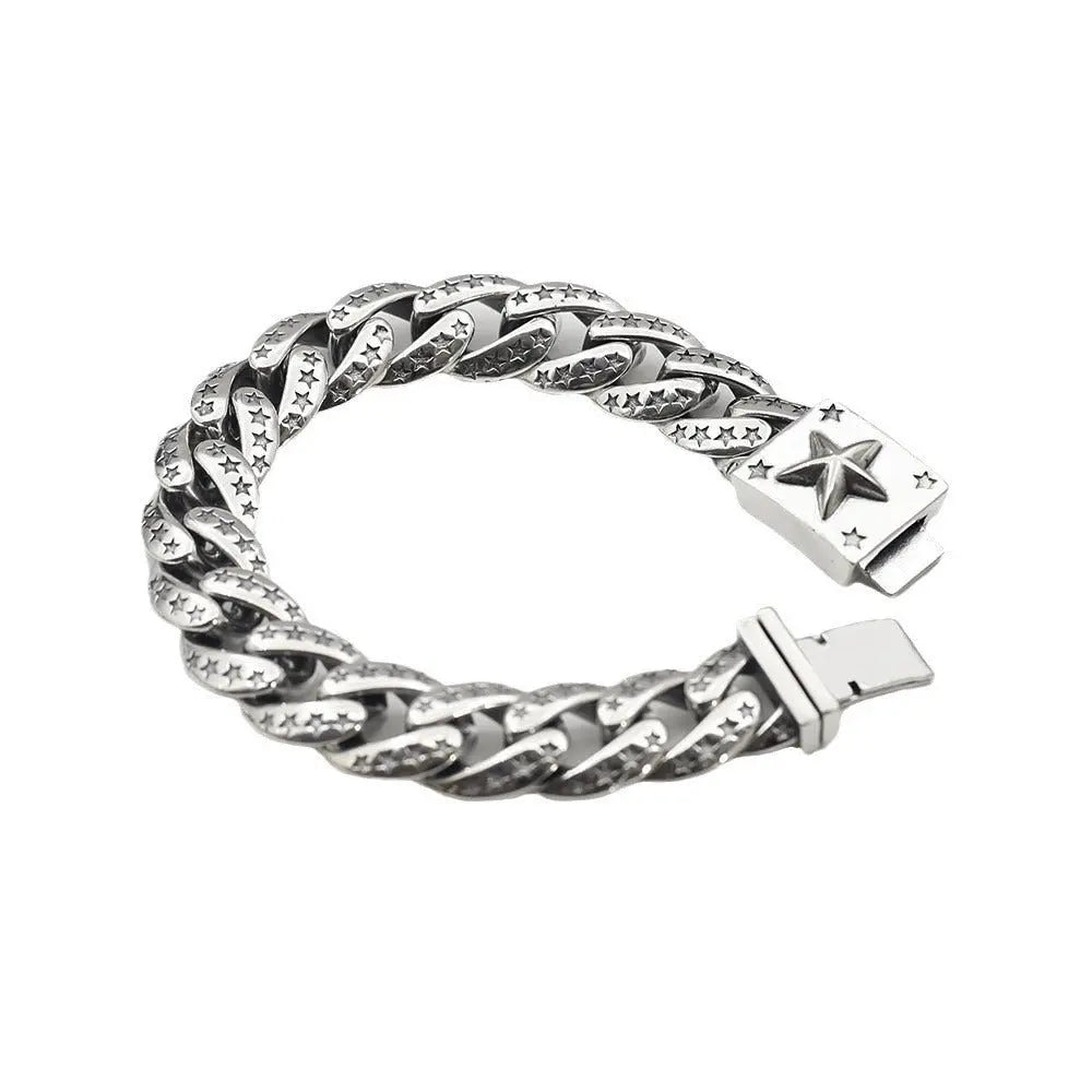 Five-star pattern bracelet - Blade & Thread