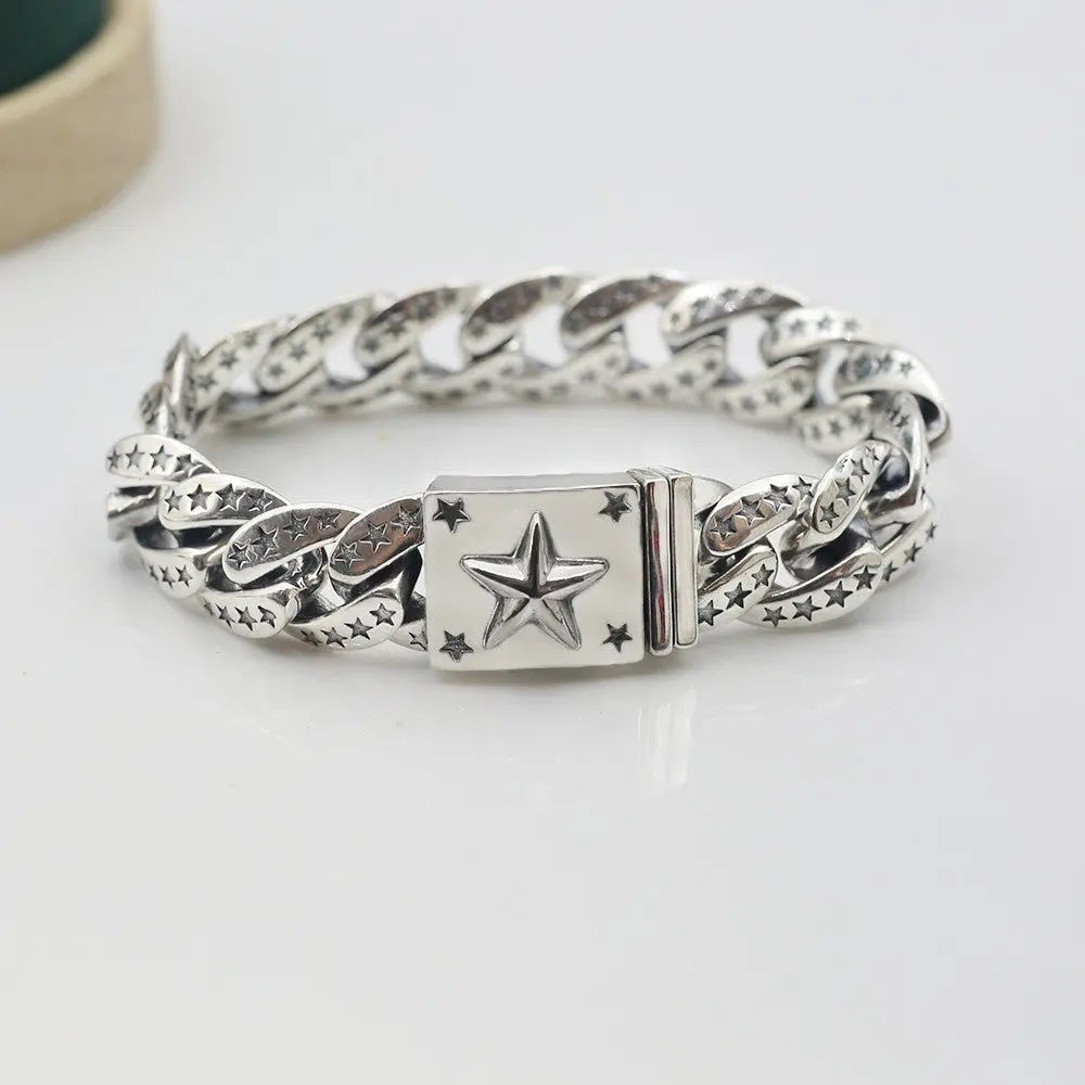 Five-star pattern bracelet - Blade & Thread