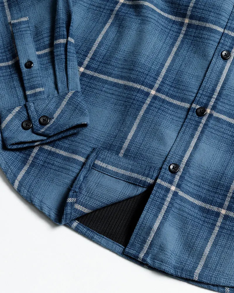 Destroyer Flannel - Pale Blue Off The Grid Surplus