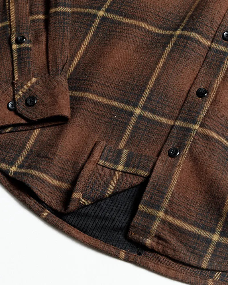 Destroyer Flannel - Burnt Brown Off The Grid Surplus