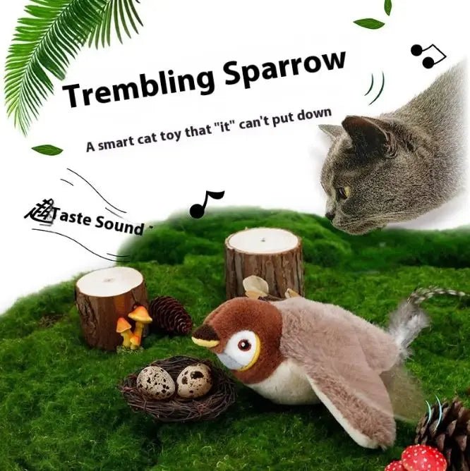 Flapping Bird Cat Toy - Blade & Thread