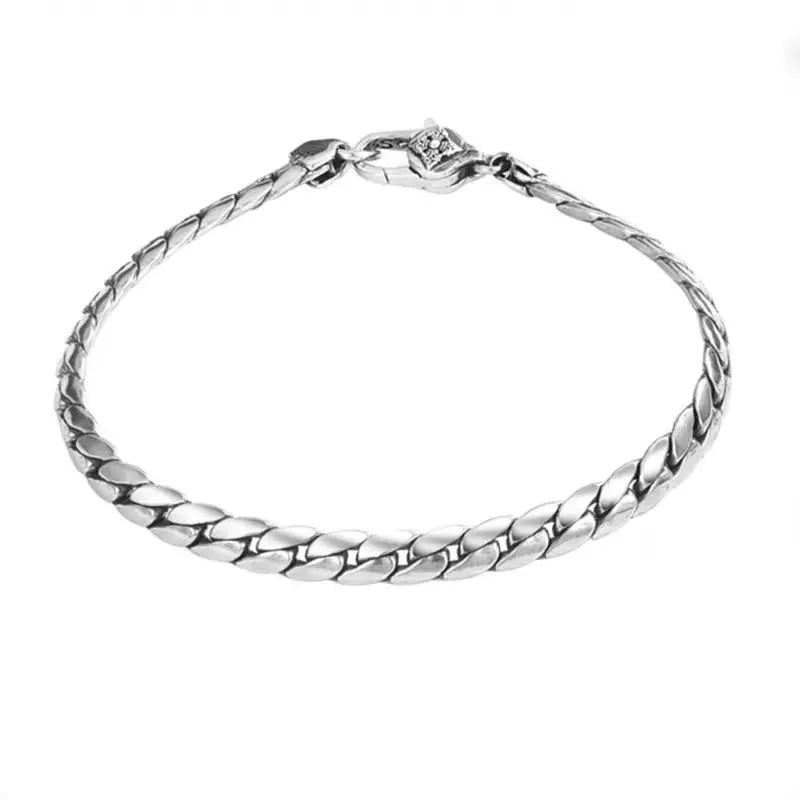 Flat whip Cuban bracelet - Blade & Thread