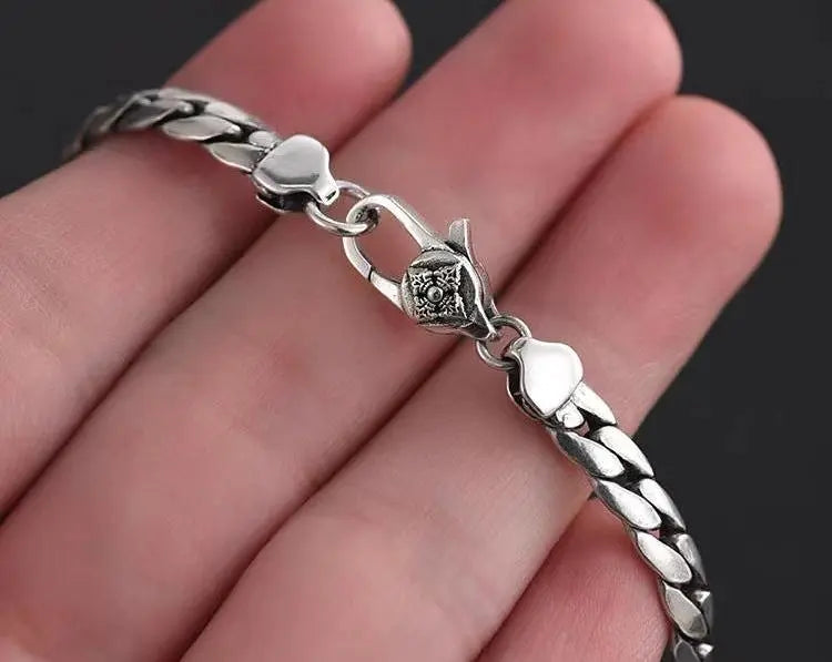 Flat whip Cuban bracelet - Blade & Thread