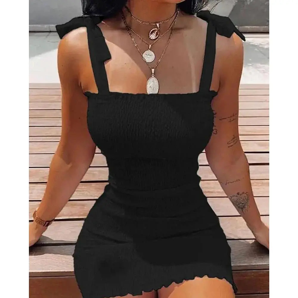 Floral Tight Camisole Dress For Women - Blade & Thread