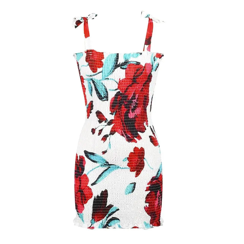 Floral Tight Camisole Dress For Women - Blade & Thread