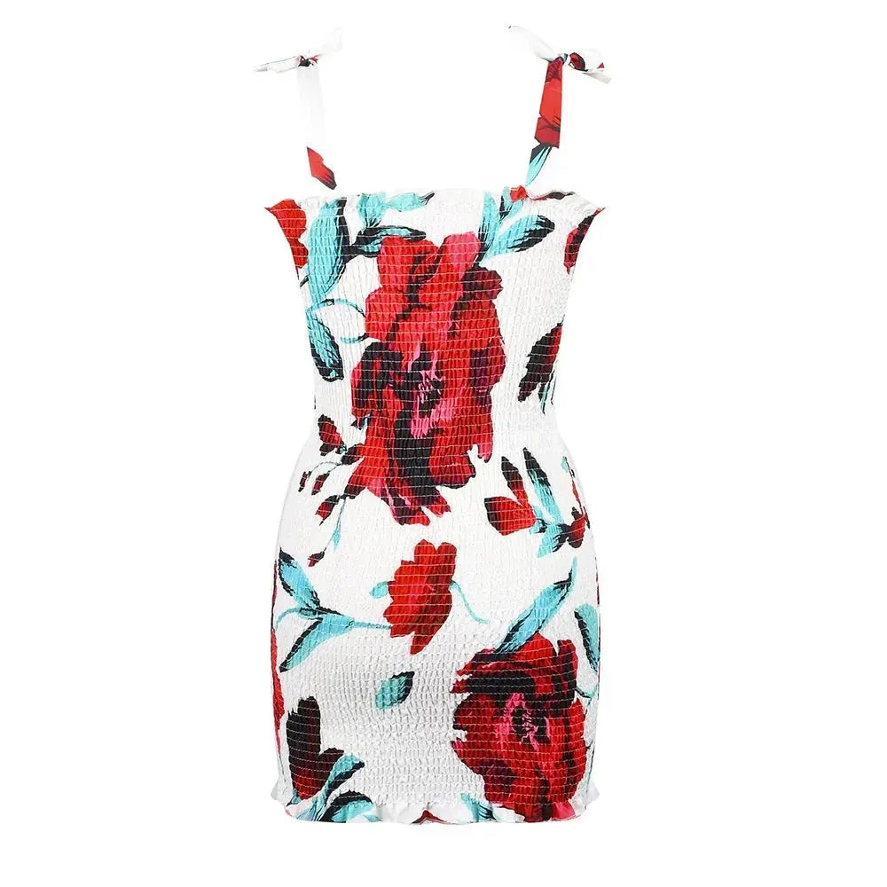 Floral Tight Camisole Dress For Women - Blade & Thread
