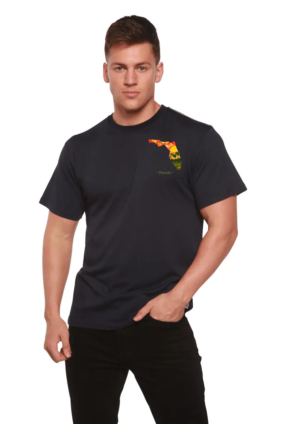 Florida Men's Bamboo Short Sleeve Graphic T-Shirt - Blade & Thread
