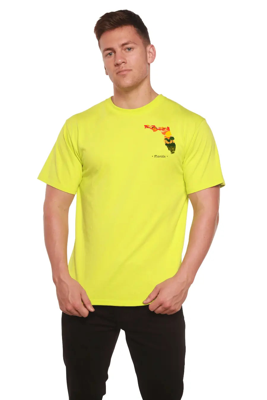 Florida Men's Bamboo Short Sleeve Graphic T-Shirt - Blade & Thread