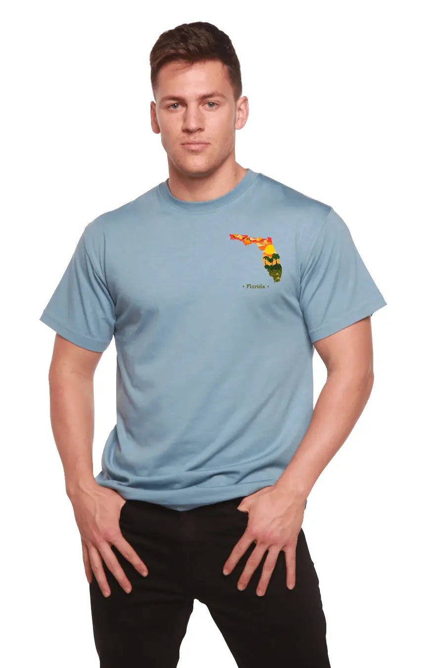 Florida Men's Bamboo Short Sleeve Graphic T-Shirt - Blade & Thread