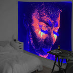 Fluorescent Tapestry Background Cloth Decorative Cloth Any Means Necessary Clothing