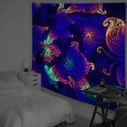 Fluorescent Tapestry Background Cloth Decorative Cloth Any Means Necessary Clothing