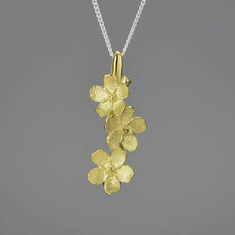 forget me not necklace - Blade & Thread