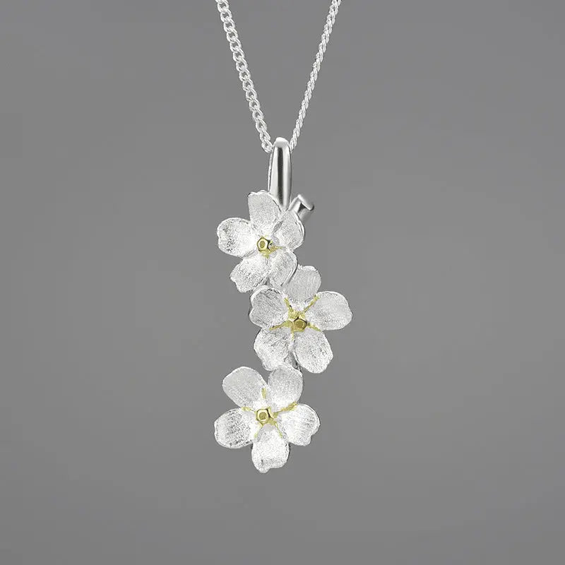 forget me not necklace - Blade & Thread