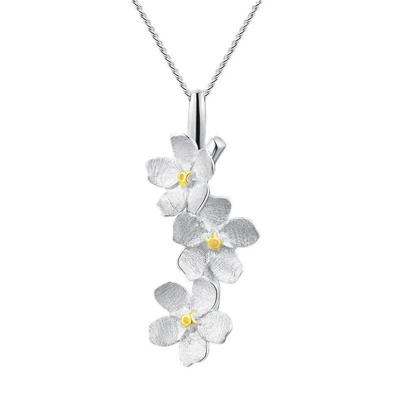 forget me not necklace - Blade & Thread