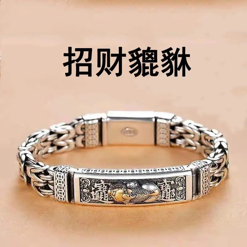 Fortune-attracting Pixiu bracelet - Blade & Thread