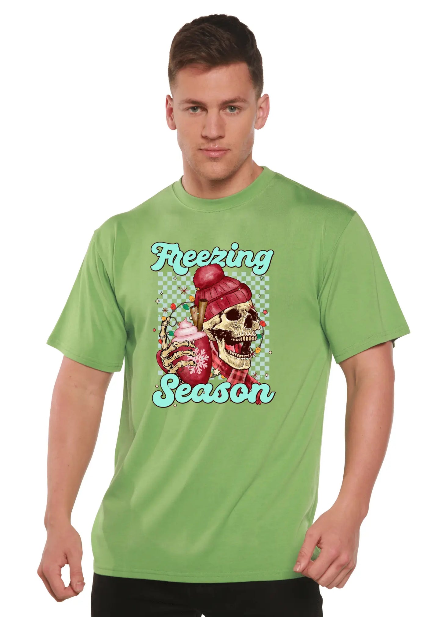 Freezing Season Unisex Bamboo Viscose/Organic Cotton Short Sleeve Graphic T-Shirt - Blade & Thread