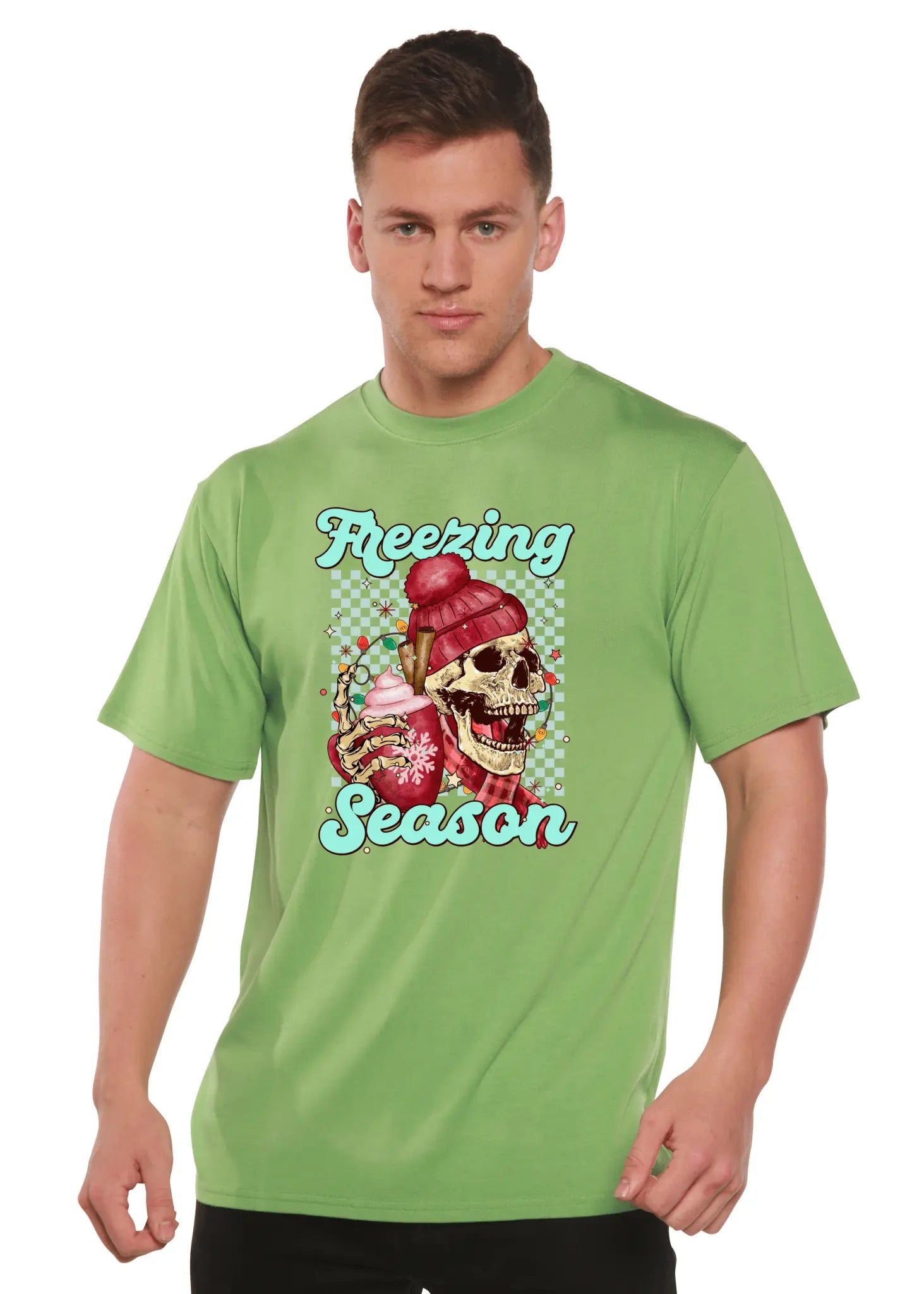 Freezing Season Unisex Bamboo Viscose/Organic Cotton Short Sleeve Graphic T-Shirt - Blade & Thread