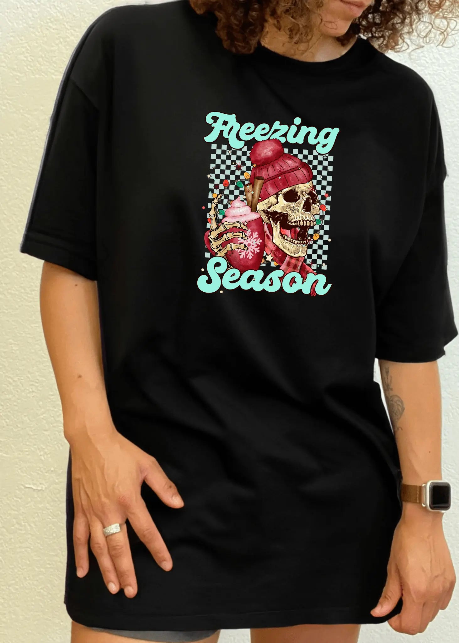 Freezing Season Unisex Bamboo Viscose/Organic Cotton Short Sleeve Graphic T-Shirt - Blade & Thread