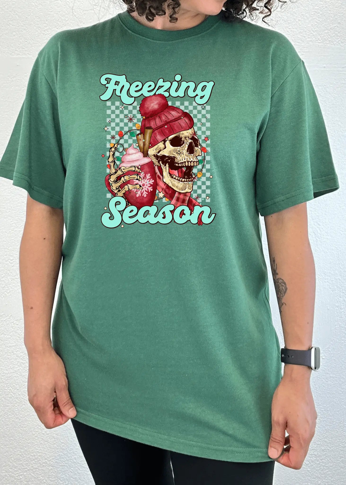 Freezing Season Unisex Bamboo Viscose/Organic Cotton Short Sleeve Graphic T-Shirt - Blade & Thread