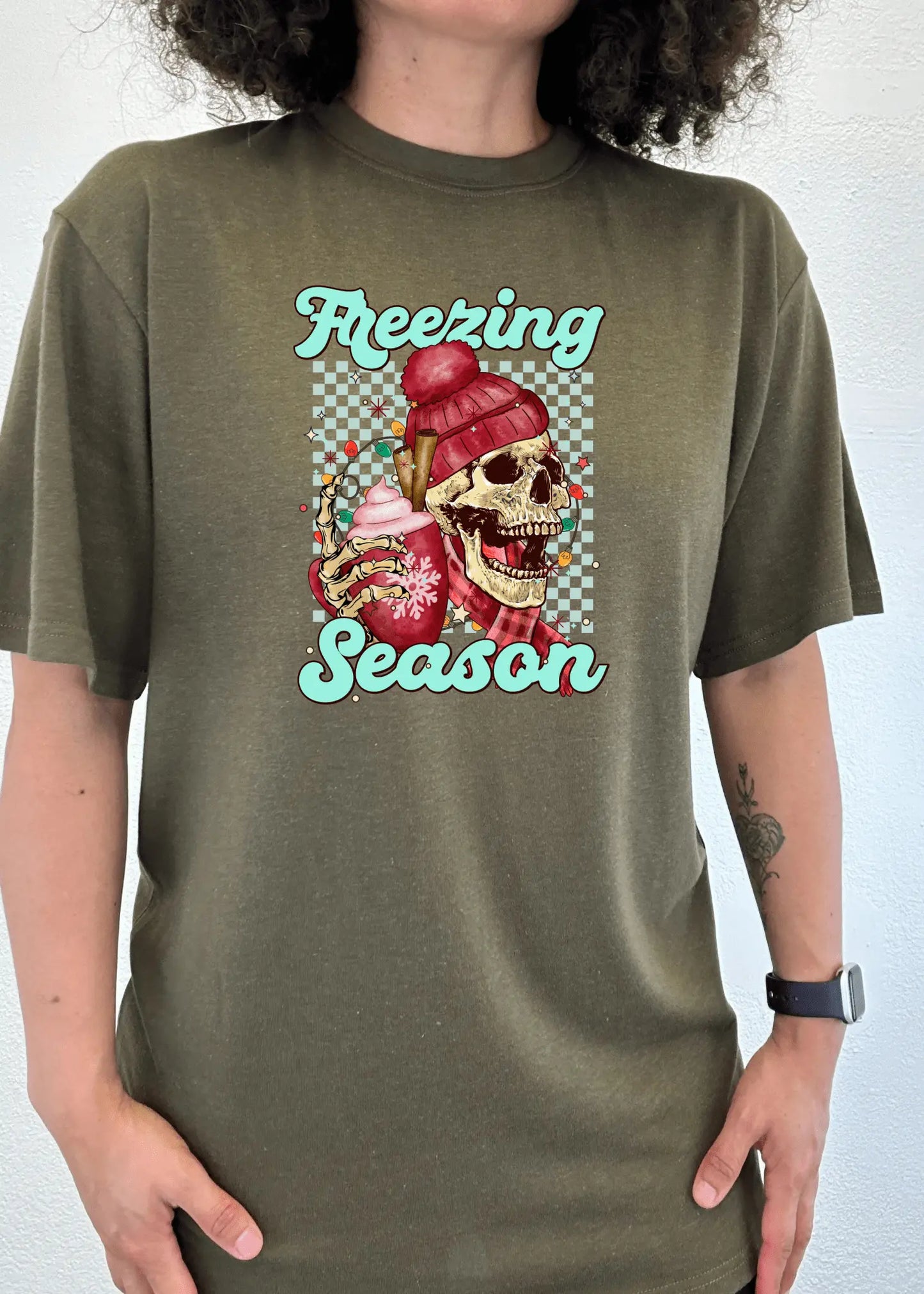 Freezing Season Unisex Bamboo Viscose/Organic Cotton Short Sleeve Graphic T-Shirt - Blade & Thread