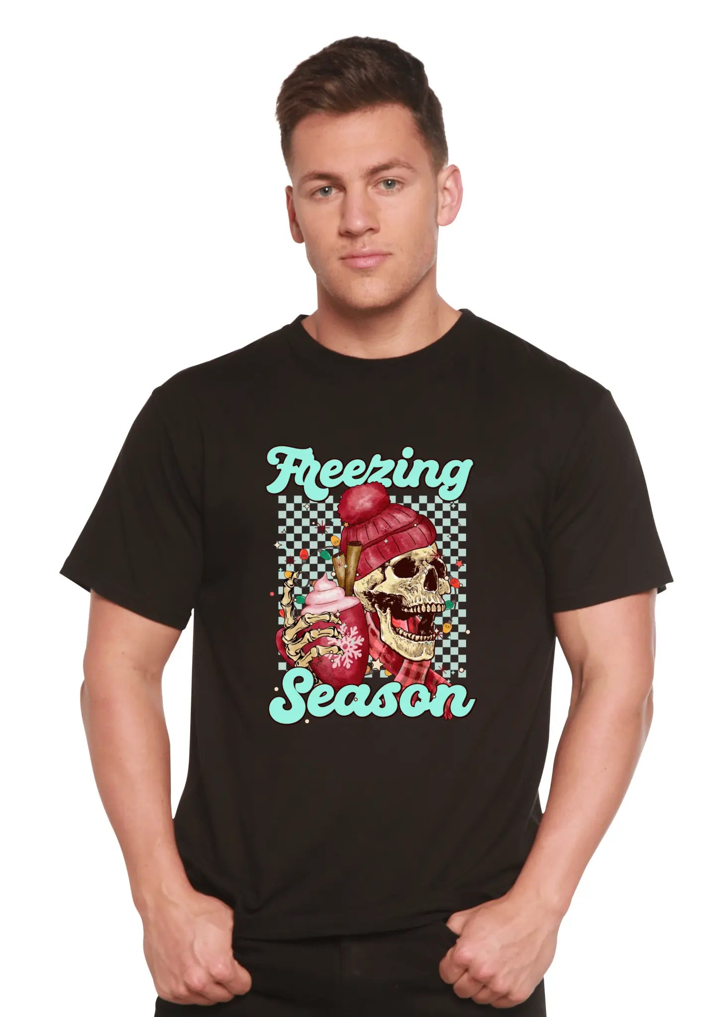 Freezing Season Unisex Bamboo Viscose/Organic Cotton Short Sleeve Graphic T-Shirt - Blade & Thread