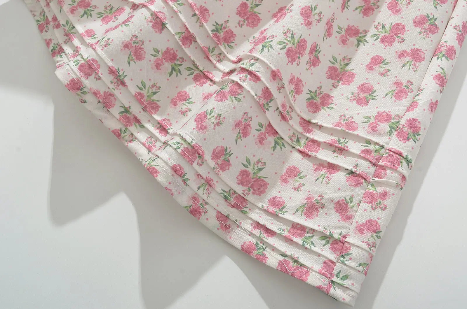 French girl floral suspender dress playful summer dress - Blade & Thread