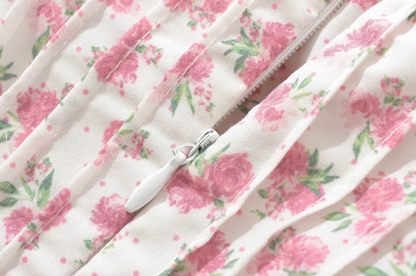 French girl floral suspender dress playful summer dress - Blade & Thread