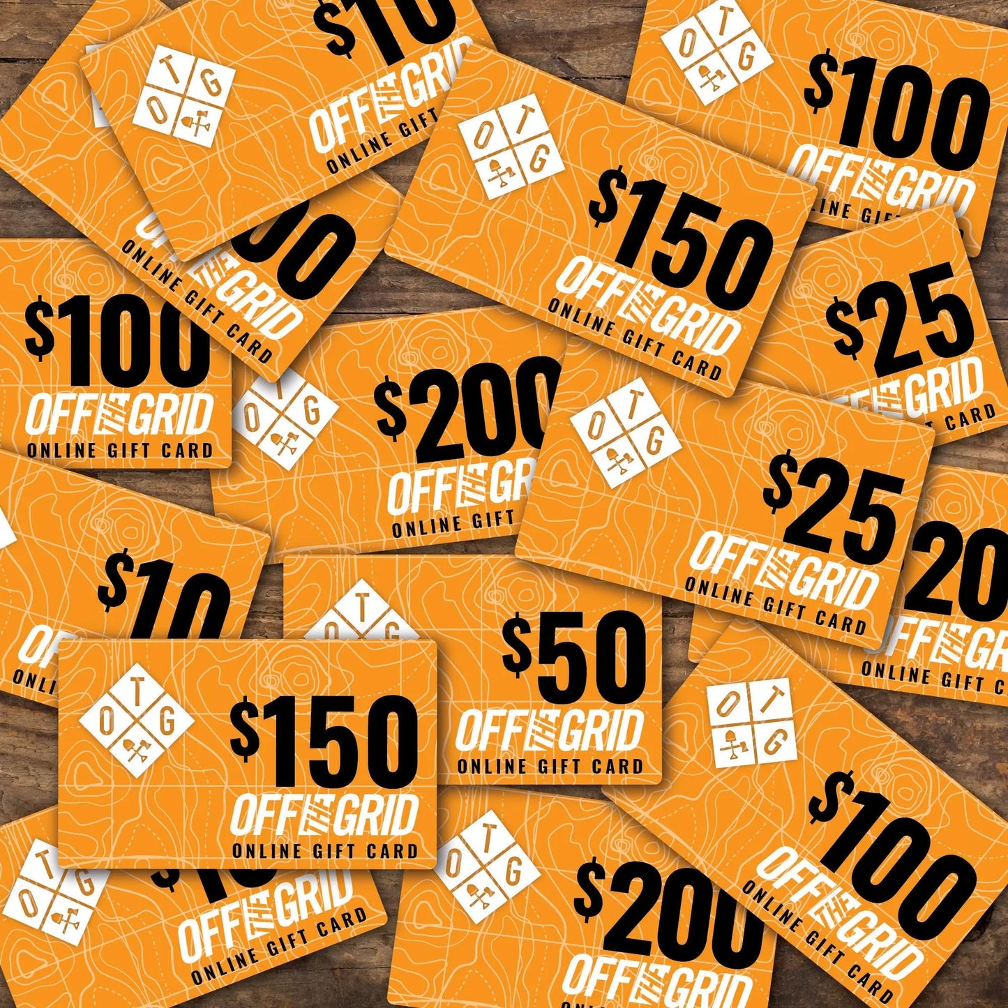 Gift Card Off The Grid Surplus