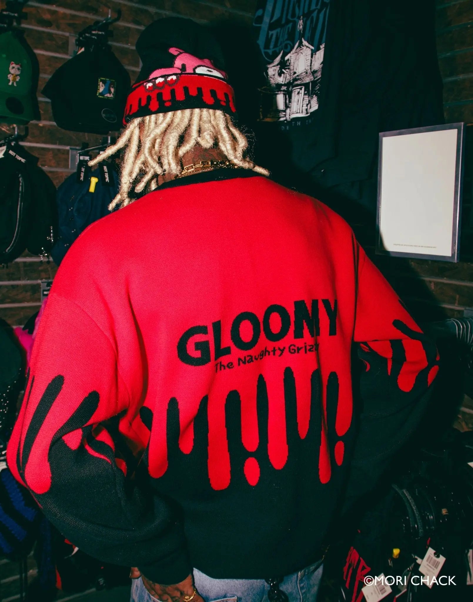 Gloomy Drip Knit Sweater - Blade & Thread