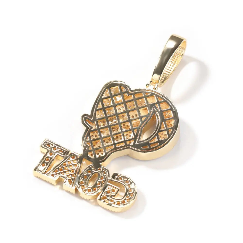 Goat Animal Diamond Pendant Men's Hip Hop Necklace - Blade & Thread