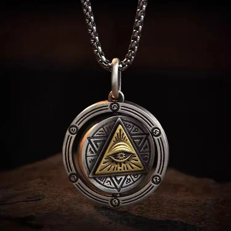 God's Eye Rotatable Pendant - Blade & Thread
