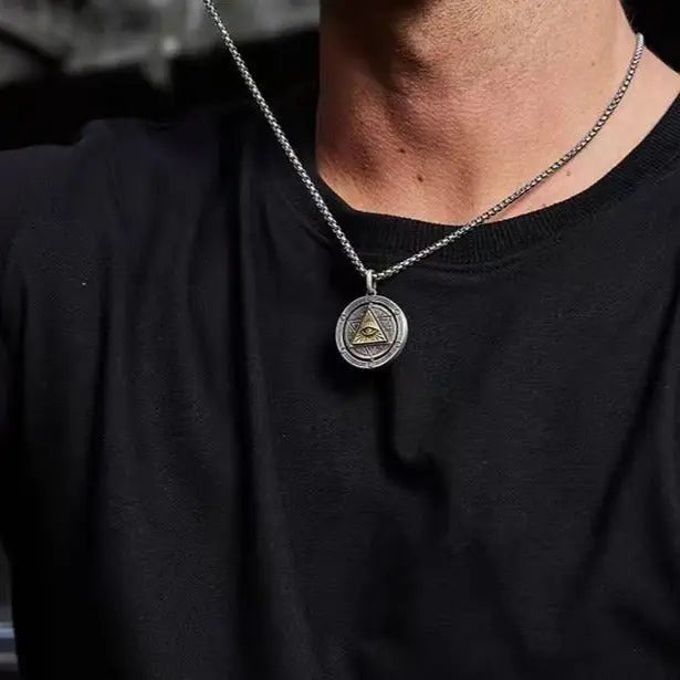 God's Eye Rotatable Pendant - Blade & Thread