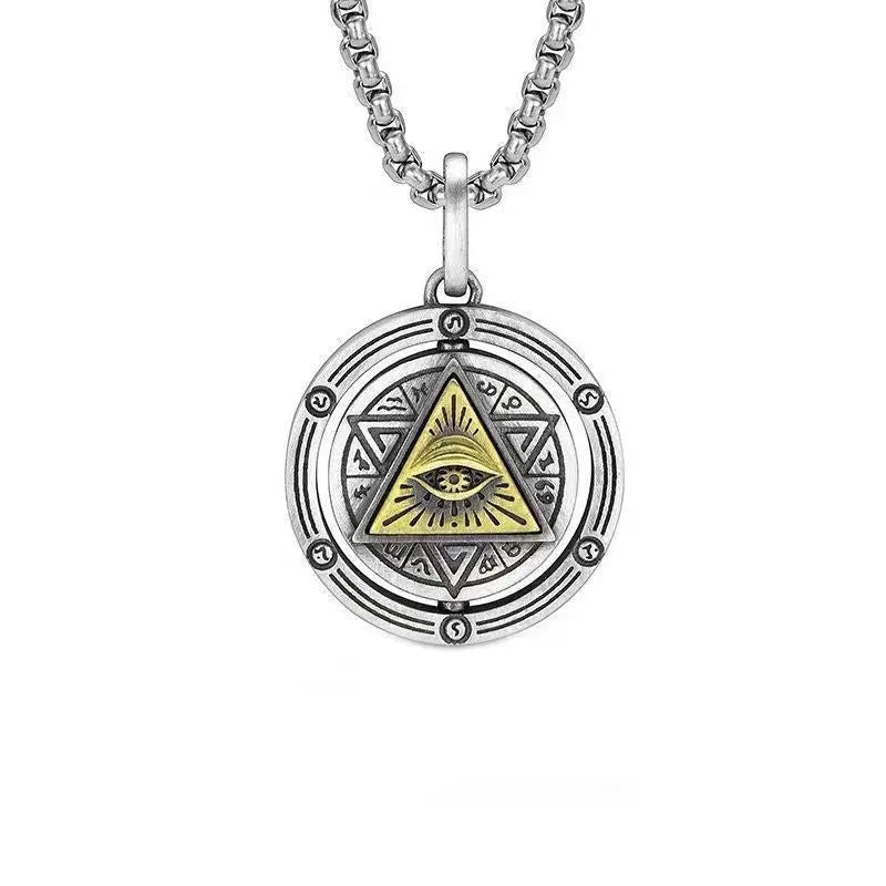 God's Eye Rotatable Pendant - Blade & Thread
