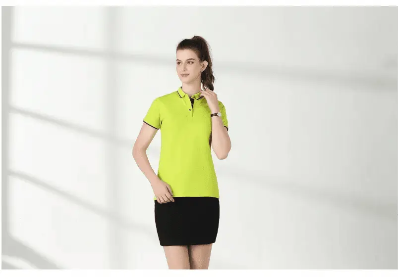 Golf Women's Polo Shirt Lapel Slim Fit Short Sleeve - Blade & Thread