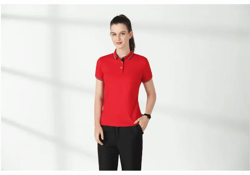 Golf Women's Polo Shirt Lapel Slim Fit Short Sleeve - Blade & Thread