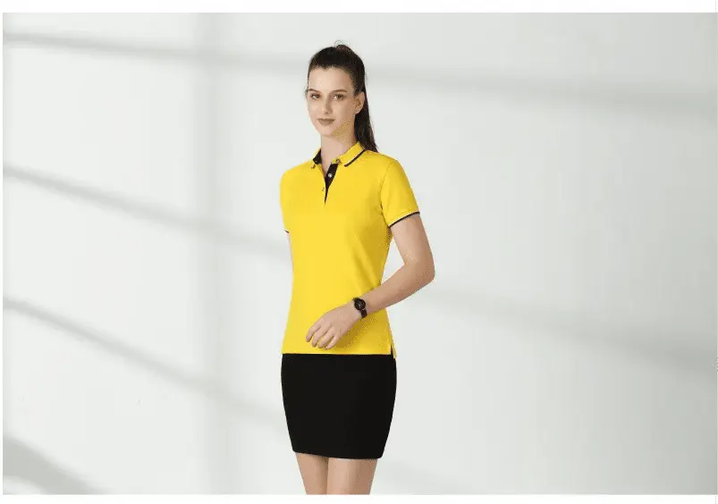 Golf Women's Polo Shirt Lapel Slim Fit Short Sleeve - Blade & Thread