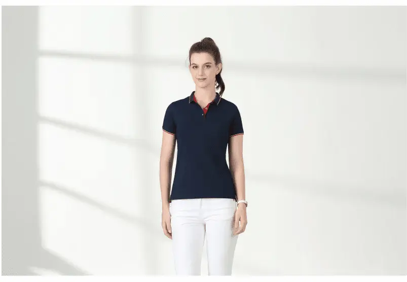 Golf Women's Polo Shirt Lapel Slim Fit Short Sleeve - Blade & Thread