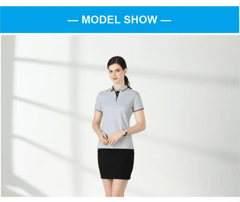 Golf Women's Polo Shirt Lapel Slim Fit Short Sleeve - Blade & Thread