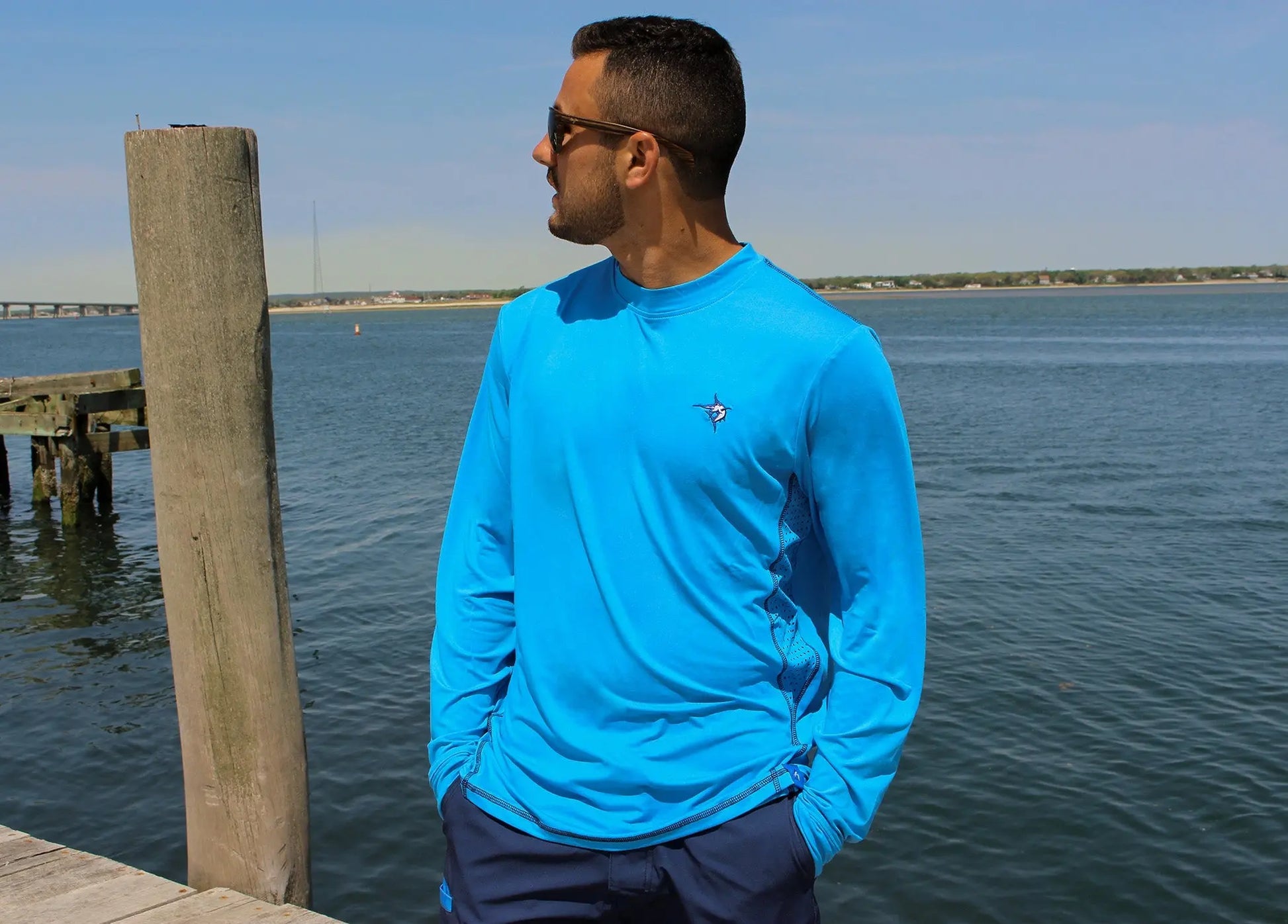 Grander Performance Tee White Water Life