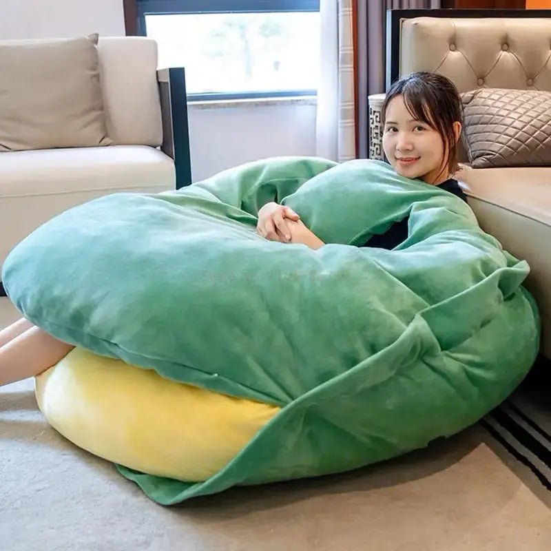 Green Wearable Turtle Shell Pillows - Blade & Thread