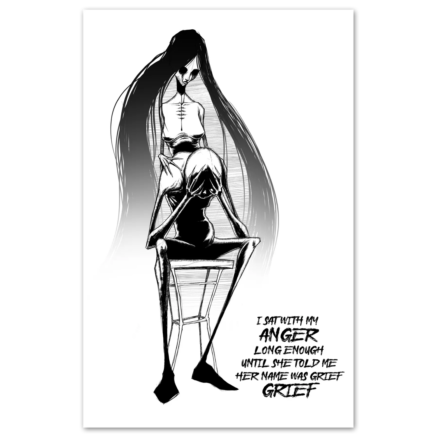 Grief Print Any Means Necessary Clothing