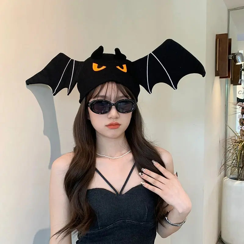 Halloween black bat hat nowadaysfashion