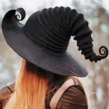 Halloween black magic witch hat - Blade & Thread