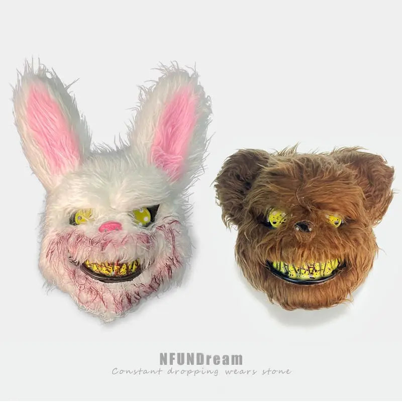 Halloween bloody rabbit mask nowadaysfashion