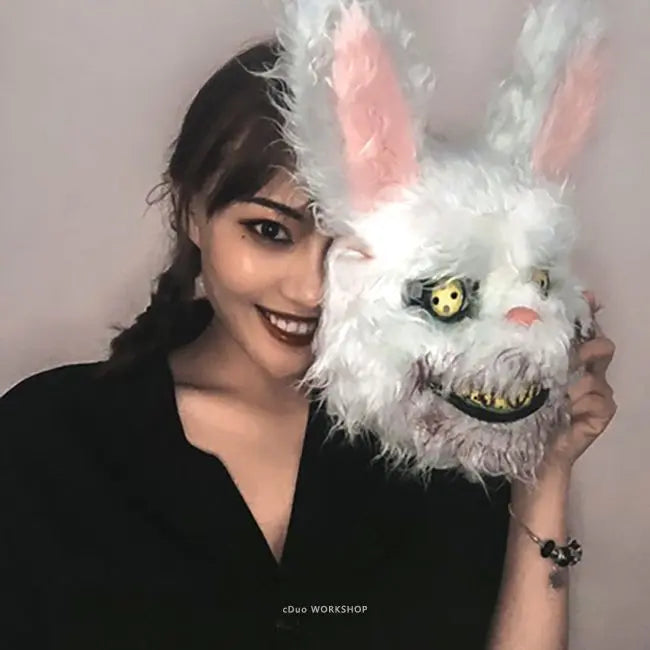Halloween bloody rabbit mask - Blade & Thread